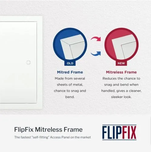 Non-Fire Rated - FlipFix Access Panel - Metal Door - Picture Frame