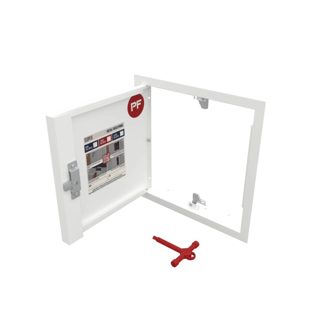 2-Hour Fire Rated - FlipFix Access Panel – Metal Door - Picture Frame